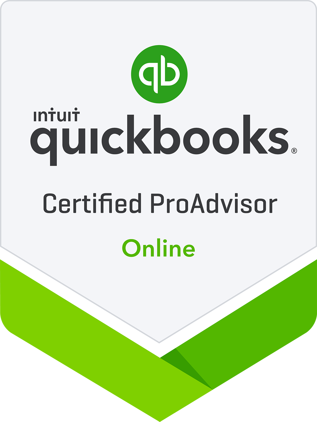 Certified QuickBooks Online Proadvisor badge